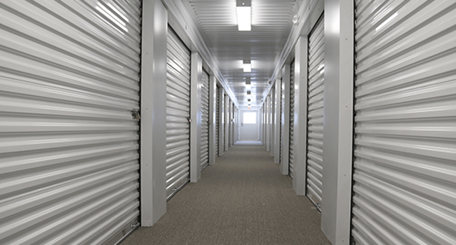 Climate Controlled Hallway Interior of climate controlled building