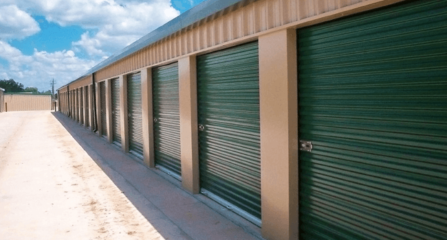 Drive-Up Self Storage Drive-up self storage at our 104th & Slide location