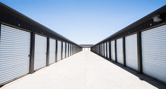 Drive-Up Storage A-Plus Super Storage at 130th & University offers drive-up self storage