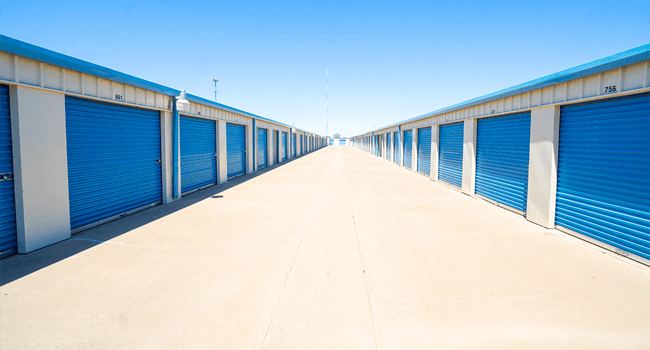 A-Plus Super Storage has drive-up storage