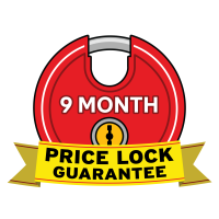 A Plus Super Storage has a 9 Month Price Lock Guarantee
